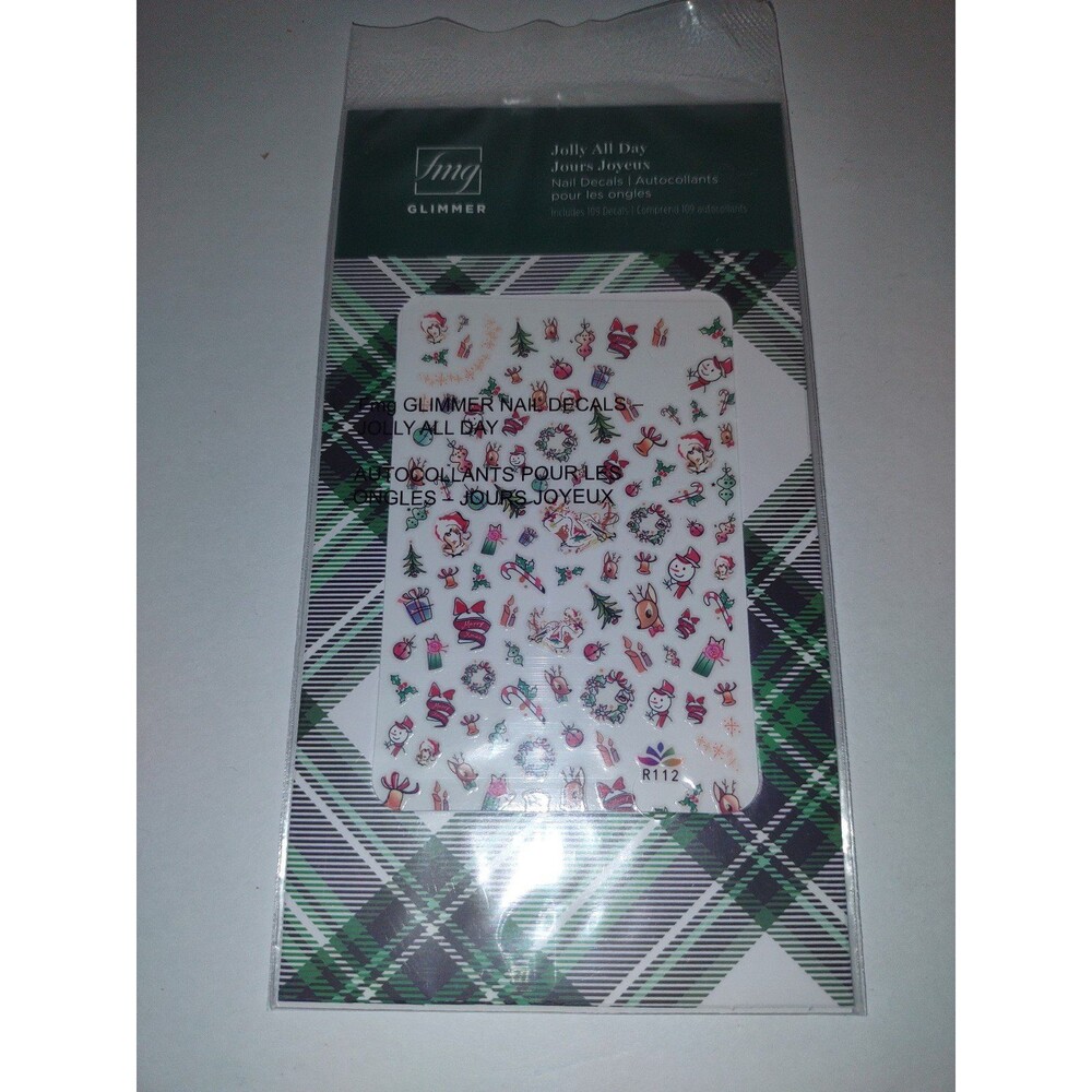 FMG Glimmer Jolly All Day Nail Art